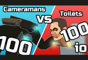 100 Cameramans vs 100 Toilets io