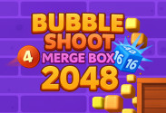 Bubble Shoot Merge Box 2048