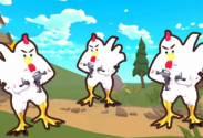 Chicken shooter io
