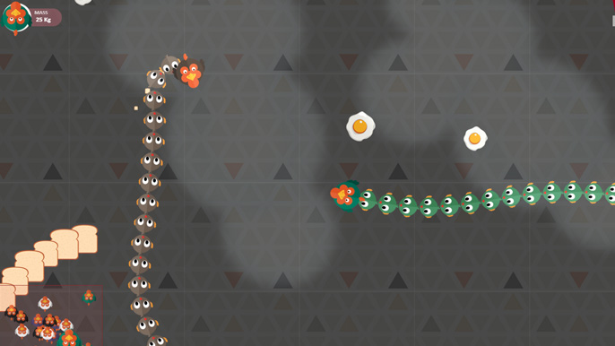 Angry Chickens IO game