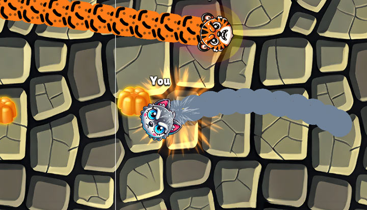 Angry Snake IO game