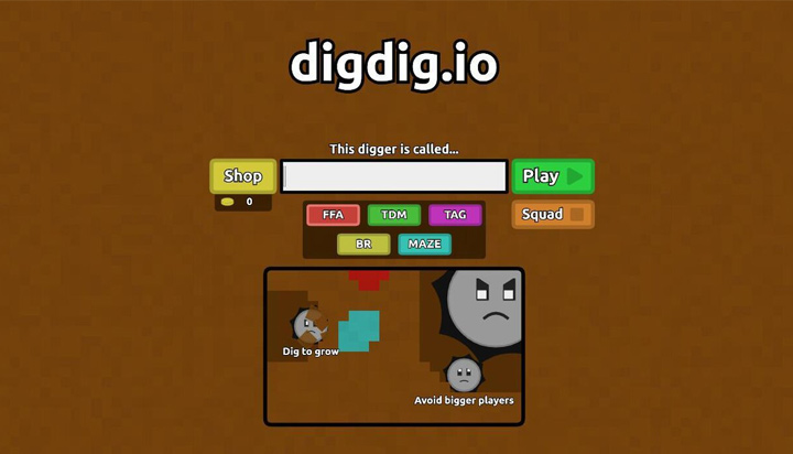 Digdig.io game