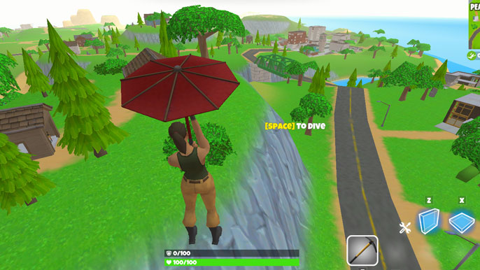 Play fallzone.io game