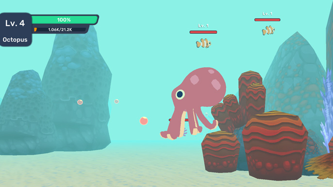 Fish Eats Fish 3D: Evolution game