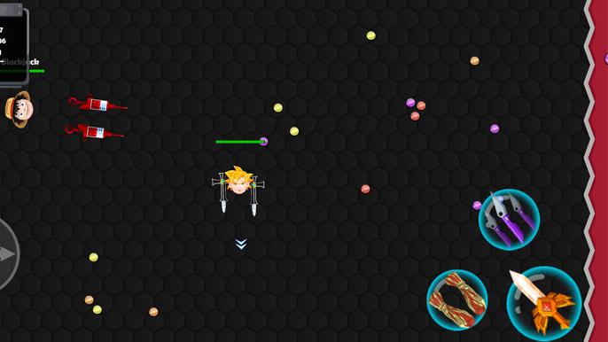 KnifeWar.io gameplay
