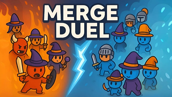 Play MergeDuel.io game