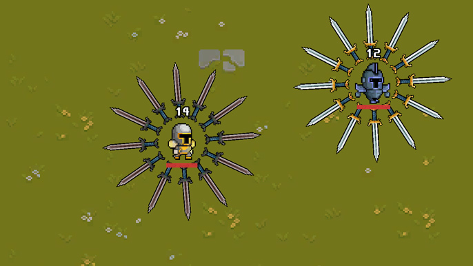 Pixel Swords io game