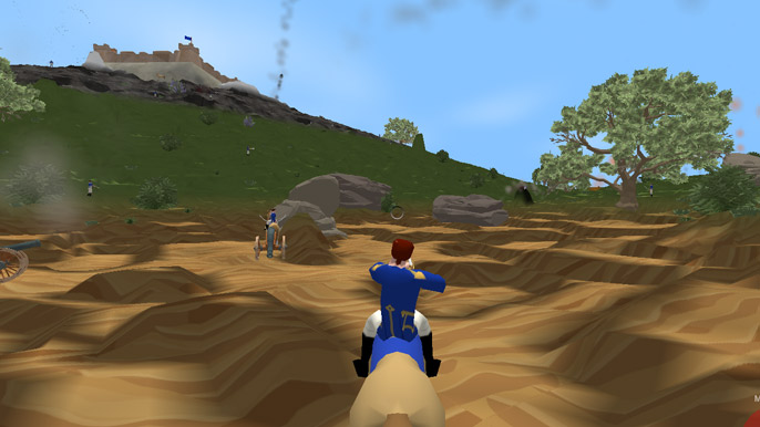 Redcoats.io battlefield screenshot