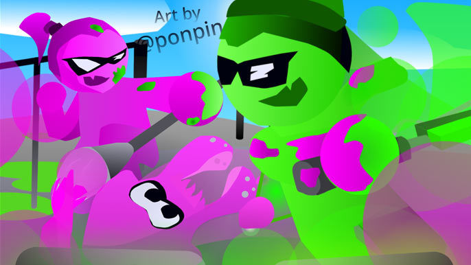 Splatoon.io gameplay