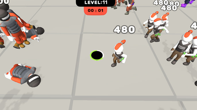 Play StickHole io