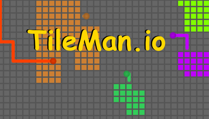 Tileman io game