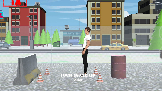 Wacky Flip game