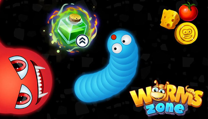 Worms Zone a Slithery Snake game