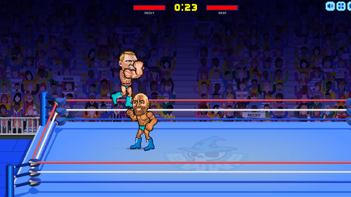 Wrestle Bros game